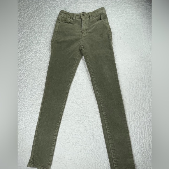 š5/$25 Black Label Corduroy Brown Skinny Stretch Jeans Womenās Size 3 Waist 27 - Picture 2 of 14